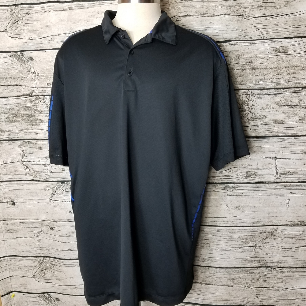 Nike Golf Polo Black Short Sleeve Size XXL.Pit to pit approx:  27 inches Righ